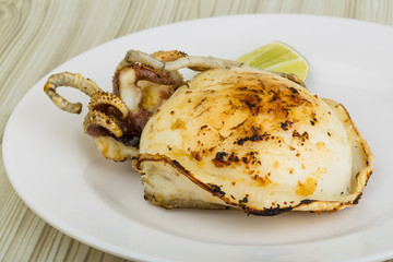 Grilled cuttlefish
