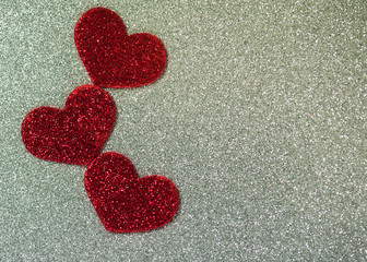 hearts as background. valentines or mother day concept