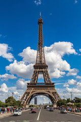 Obraz premium Seine and Eiffel tower in Paris