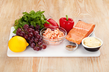 raw food ingredients