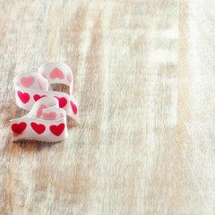 hearts as background. valentines or mother day concept