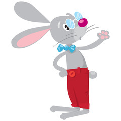 Obraz premium Funny rabbit