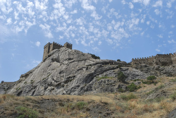 Fototapeta premium Genoese fortress. Crimea. Sudak