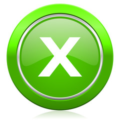 Obraz premium cancel icon