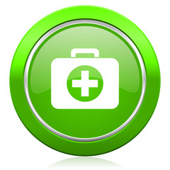 Obraz premium first aid icon hospital icon