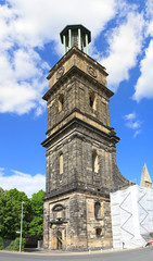 Fototapeta na wymiar Aegidienkirche tower