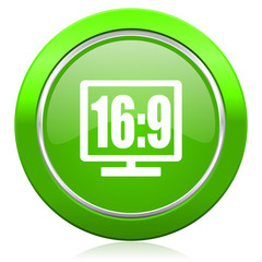 16 9 display icon