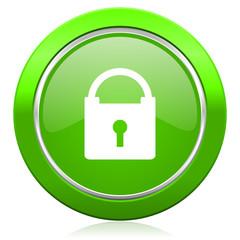 padlock icon secure sign
