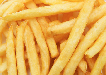 Ready to eat French fries.