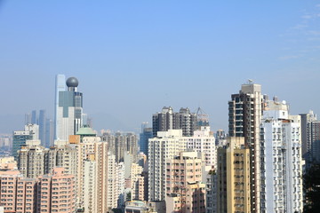Fototapeta na wymiar Mid-levels, Hong Kong