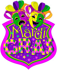Mardi Gras Masks design