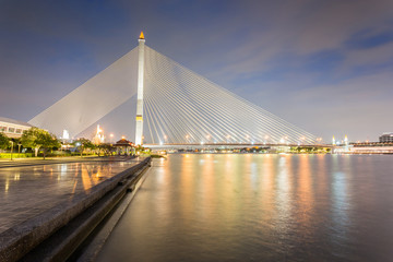 Fototapeta premium Rama VIII Bridge