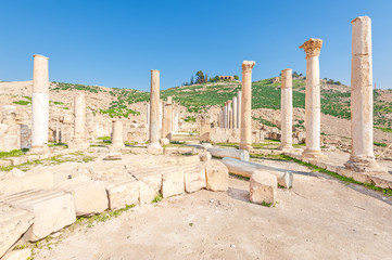 Tabaqat Fahl is the site of ancient ruins in northwestern Jordan