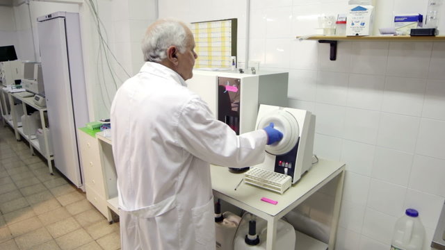 chemist in a laboratory