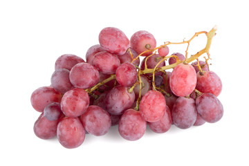 Bunch of red grapes