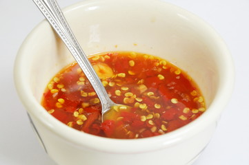 red chop chili fish sauce