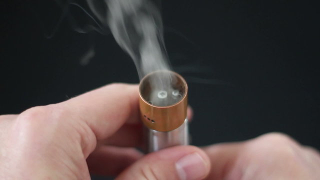 Vaporizer Mechanical Mod copper top