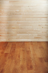 Wooden plank wall background