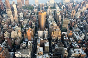 Photo sur Aluminium New York Gratte-ciel de New York