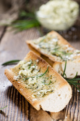 Baguette with Herb Butter and Rosemary