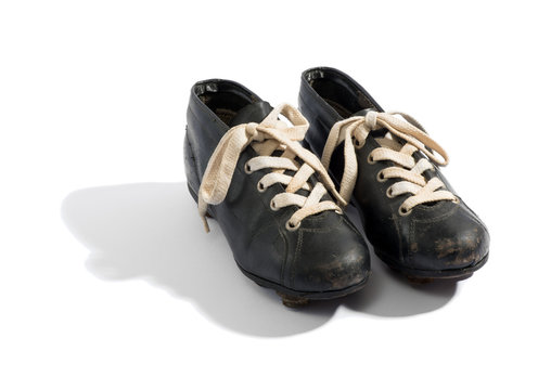 Pair of old soccer boots