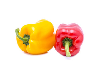 Paprika isolated on white background