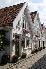 Norway, Stavanger. Old town.