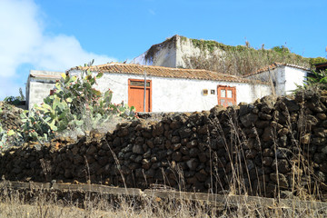 Abandoned houses and buildings