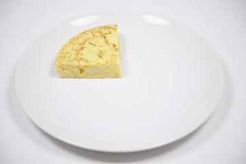 portion of spanish omelette