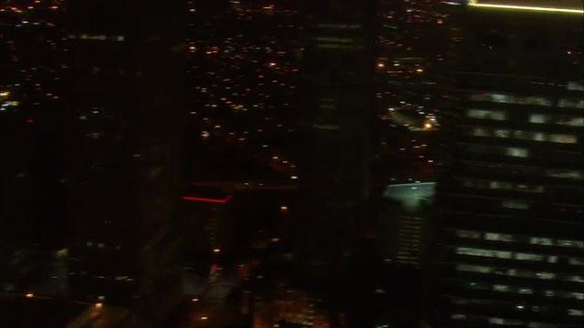 Houston Skyline Nighttime
