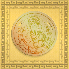 illustration of Ganesha