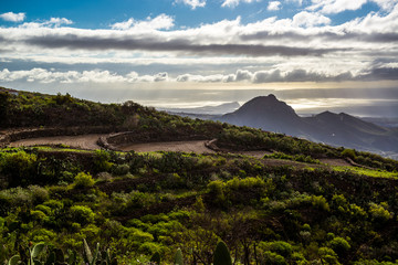 Beautiful landscape of Tenerife, Canary Islands. Spain