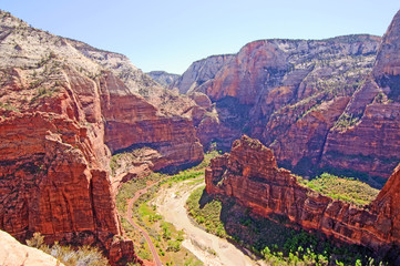 Zion Valley from Angels Landing