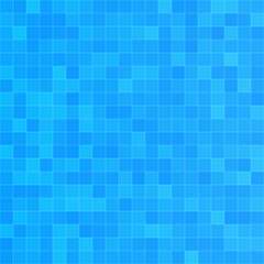 Squared blue seamless pattern