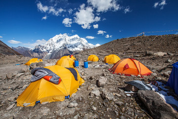 Beautiful landscape of Himalayas mountains