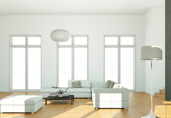 modernes Loft Interieur Design