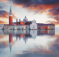 Fototapete Rund Venedig - Kirche San Giorgio Maggiore © TTstudio
