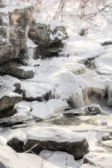 Berea Falls In Winter
