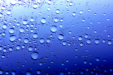 drops on glass