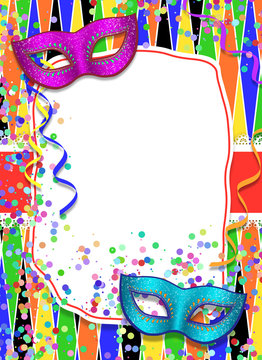 Sfondo Carnevale - Balli in maschere