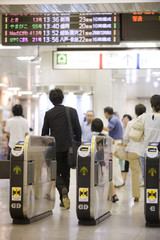 東京駅の新幹線乗り場 © moonrise