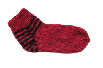 knitted sock