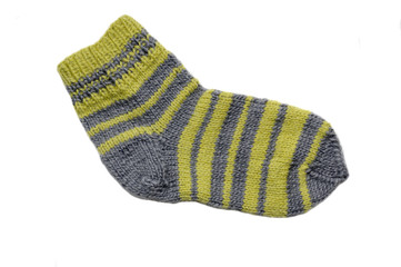 knitted sock