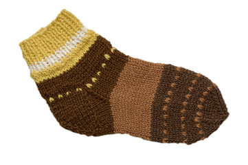 knitted sock