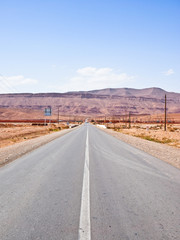 モロッコの道路