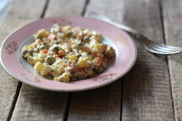 Салат, закуска, оливье