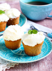 Earl Grey low fat muffins