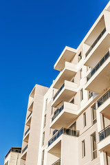 Building in finishing phase