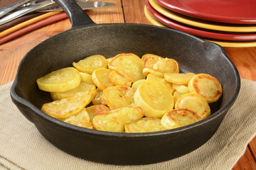 Sauteed yellow squash