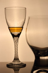 colorful wine glasses